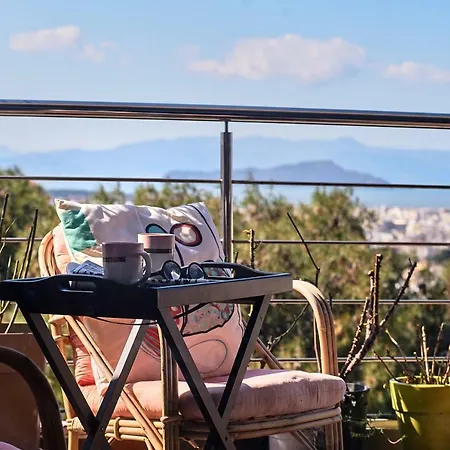 アパート Panorama Suites With Amazing Sea And Mountain View.